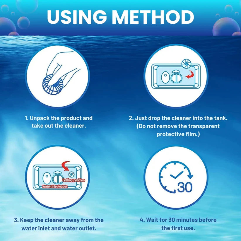 Toilet Deodorizer Bathroom Cleaner Tablet