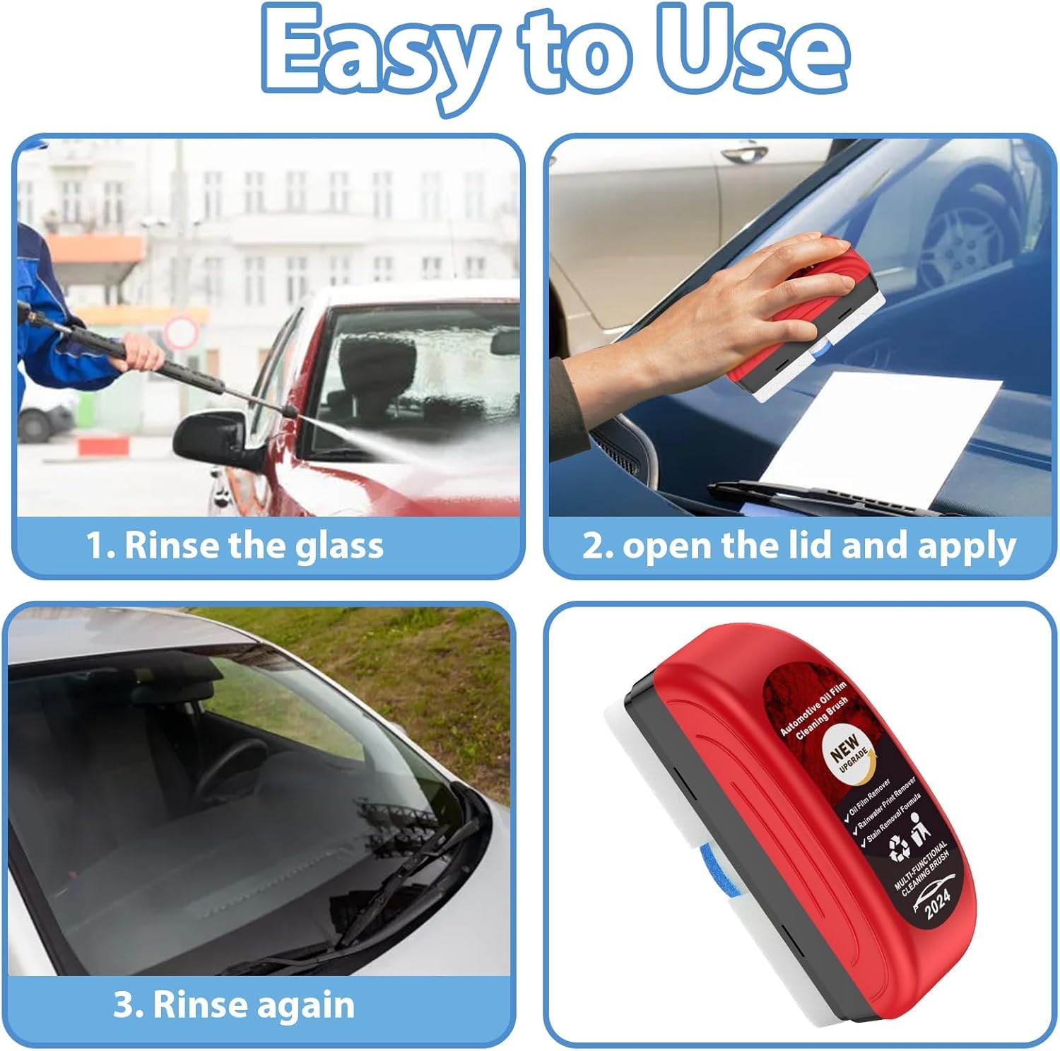 Reusable Oil Film Cleaning Brush